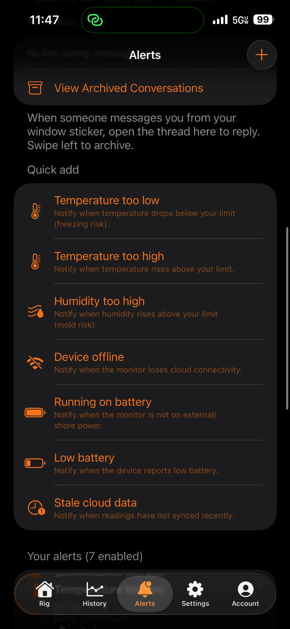 RigSentry Monitoring Device